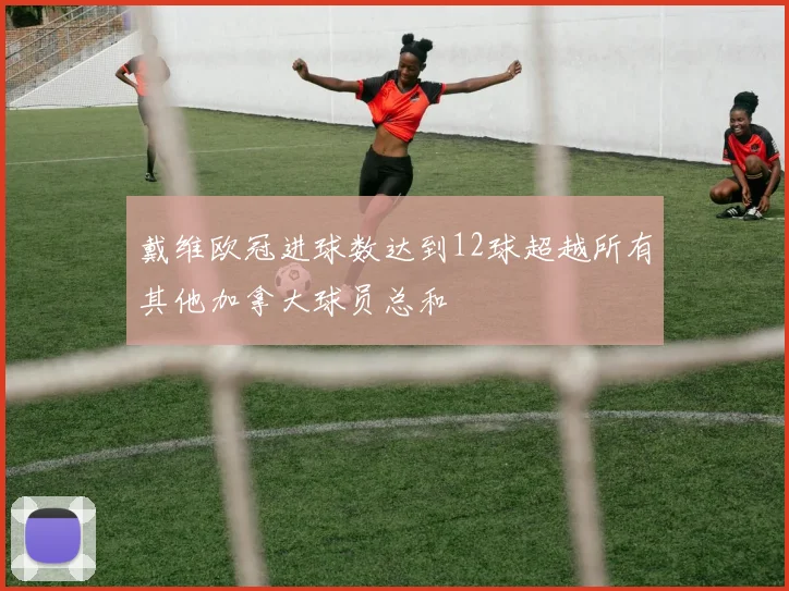 戴维欧冠进球数达到12球超越所有其他加拿大球员总和